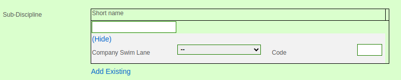 subgroup visible example